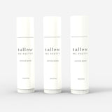 Triple set of Tallow Me Pretty Gentle Balm sticks showcased side by side, highlighting the convenient multipack option for continuous natural skincare and relief for sensitive skin.