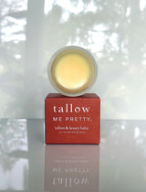 Organic tallow and honey balm for skin care- Tallow Me Pretty